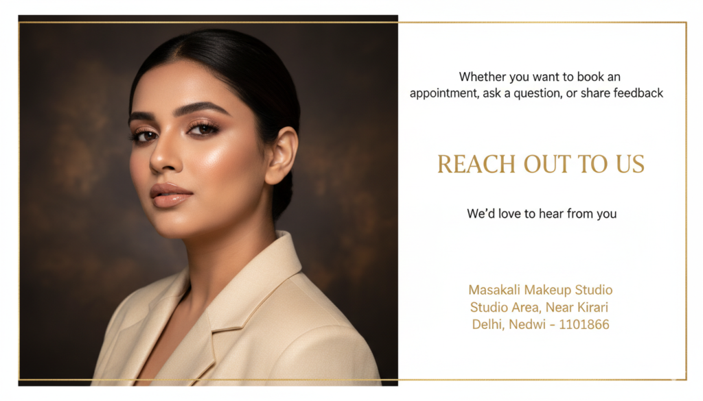 Professional makeup artist near me beauty portrait look